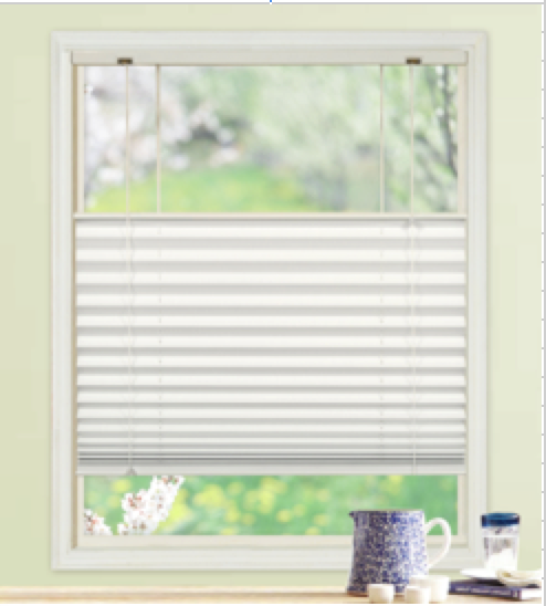 25mm TDBU Corded Pleated Blind 