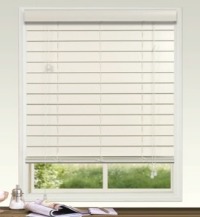 63mm Plain Fauxwood Venetian Blind with Regular Valance